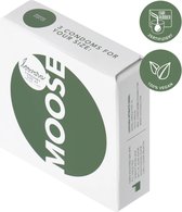 Loovara CONDOOM MAAT 69MM 3 stuks - Vegan Condoom - Latex vrij - Condoom krachtdier MOOSE