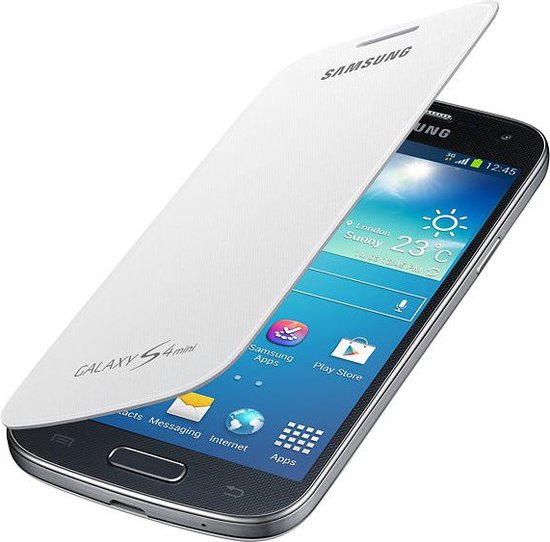 Samsung Flip Cover voor de Samsung Galaxy S4 Mini - Wit