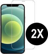 iPhone X/XS/10 screenprotector - Beschermglas - iPhone X/XS/10 screenprotector - glasplaatje met dichte notch - 2 stuks