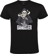 Klere-Zooi - Skeleton Gangster - Heren T-Shirt - M