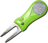 Inklapbare pitchfork - Inclusief bal marker - pitch fork - GOLF ACCESSOIRE - Groen