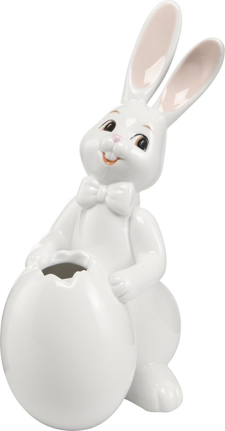 Goebel - Pasen | Statue / figurine décorative Haas White Neige - Little Spring | Porcelaine - 16cm