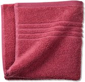 handdoek Leonora 100 x 50 cm katoen rood