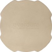 pizzasteen barbecue 34 x 34 cm corderiet beige