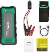 Jumpstarter Voor Auto - Jumpstarter - Starthulp - Powerbanks - Startbooster - 12V Batterij - 20800 mAh - LED Lamp - Groen