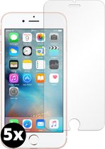 Fooniq Screenprotector Transparant 5x - Geschikt Voor Apple iPhone 6/6S/7/8/SE 2020