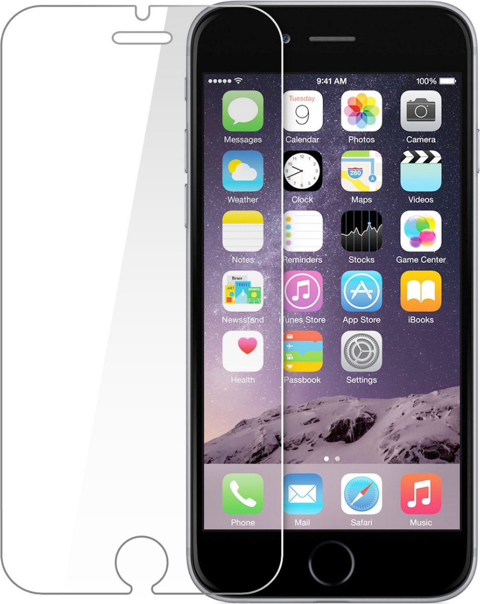 Fooniq Screenprotector Transparant - Geschikt Voor Apple iPhone 6/6S/7/8/SE 2020