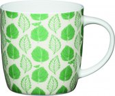 mok Green Leaf Fine Bone China 425 ml porselein