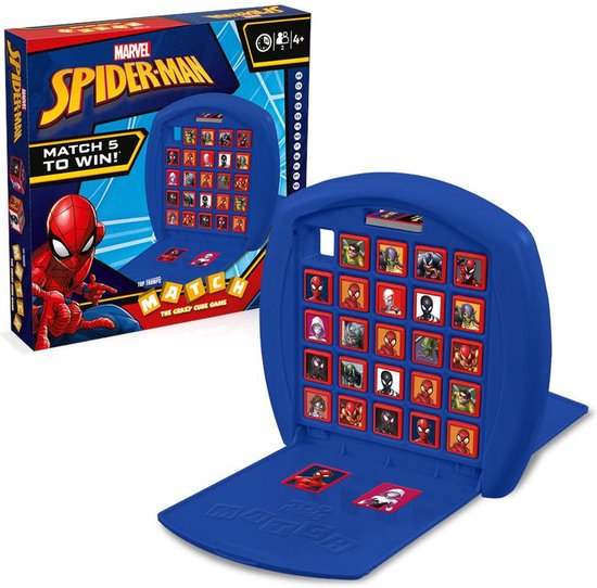 Afbeelding van het spel Marvel Spiderman Top Trumps Match - familiespel