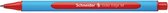 balpen Slider Edge M 1 mm blauw/rood