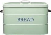 bewaardoos Living Nostalgia 34 cm staal groen