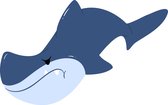 Haai Sticker - Oceaan Dieren - Schattige Haaien Vissen Stickers - Handgemaakte Stickers - Journaling - Bullet Journal - Scrapbooking - Leuke Stickers - Laptop Sticker - Telefoon St