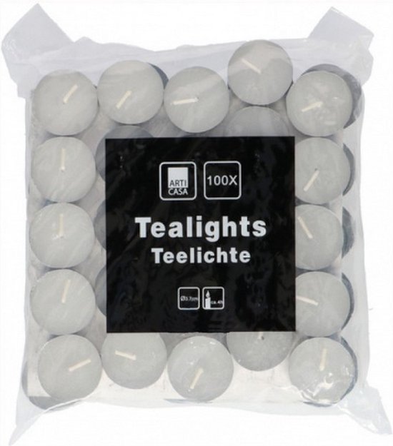 Soylites Natural Theelichtjes - Duurzame koolzaadwas 14st
