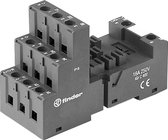 Finder 92.03.0 Relaissocket Geschikt voor serie: Finder serie 62 Finder 62.31, Finder 62.32, Finder 62.33 (l x b x h) 9