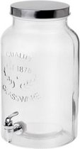 drankdispenser Fresh 5,8 liter glas transparant 2-delig