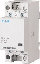 Eaton Z-SCH230/25-22 Installatiezekeringautomaat Nominale spanning: 230 V, 240 V Schakelstroom (max.): 25 A 2x NO, 2x N