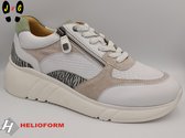 Helioform dames sneaker K-breedte, H329 wit/beige/combi, Maat 38