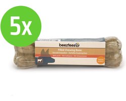 Beeztees Gevuld Kauwbot - hondensnack - Bullepees - 15 cm - 5 Stuks
