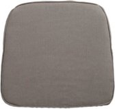 zitkussen Wicker 48 x 48 cm katoen/polyester taupe