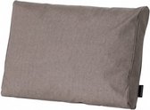 loungekussen Oxford 60 x 40 cm katoen/polyester taupe