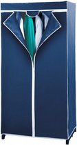 garderobekast 75 x 150 cm polypropyleen marineblauw