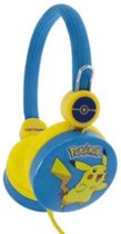 koptelefoon Pikachu junior 95 cm blauw/geel