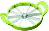 meloensnijder 23,5 cm RVS groen