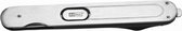 kurkentrekker PushPull 15 x 2,1 cm RVS zilver