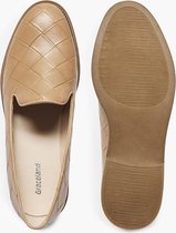 graceland Beige loafer ruitmotief - Maat 37