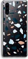 Case Company® - Huawei P30 hoesje - Terrazzo N°13 - Soft Cover Telefoonhoesje - Bescherming aan alle Kanten en Schermrand