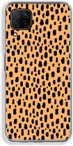 Case Company® - Huawei P40 Lite hoesje - Panter - Soft Cover Telefoonhoesje - Bescherming aan alle Kanten en Schermrand