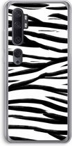 Case Company® - Xiaomi Mi Note 10 Pro hoesje - Zebra pattern - Soft Cover Telefoonhoesje - Bescherming aan alle Kanten en Schermrand