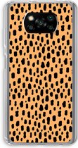 Case Company® - Xiaomi Poco X3 NFC hoesje - Panter - Soft Case / Cover - Bescherming aan alle Kanten - Zijkanten Transparant - Bescherming Over de Schermrand - Back Cover