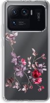 Case Company® - Xiaomi Mi 11 Ultra hoesje - Mooie bloemen - Soft Cover Telefoonhoesje - Bescherming aan alle Kanten en Schermrand