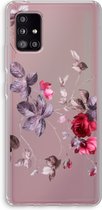 Case Company® - Samsung Galaxy A51 5G hoesje - Mooie bloemen - Soft Cover Telefoonhoesje - Bescherming aan alle Kanten en Schermrand