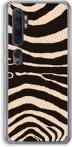 Case Company® - Xiaomi Mi Note 10 hoesje - Arizona Zebra - Soft Cover Telefoonhoesje - Bescherming aan alle Kanten en Schermrand