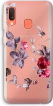 Case Company® - Samsung Galaxy A20e hoesje - Mooie bloemen - Soft Cover Telefoonhoesje - Bescherming aan alle Kanten en Schermrand