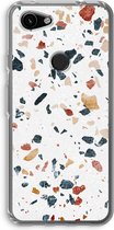 Case Company® - Google Pixel 3a hoesje - Terrazzo N°4 - Soft Cover Telefoonhoesje - Bescherming aan alle Kanten en Schermrand