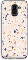 Case Company® - Samsung Galaxy J6 (2018) hoesje - Terrazzo N°23 - Soft Cover Telefoonhoesje - Bescherming aan alle Kanten en Schermrand