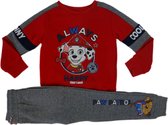 PAW Patrol joggingpak rood/grijs Marshall & Chase - Trainingspak PAW Patrol - Joggingpak voor kinderen - PAW Patrol vest - PAW Patrol broek - PAW Patrol