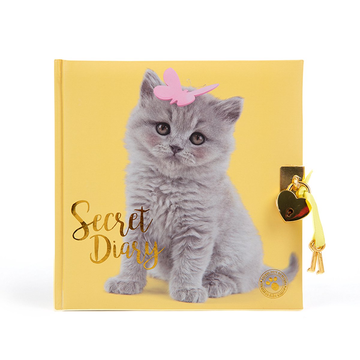 Studiopets - Luxe dagboek met slotje - Kitten