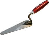 troffel Kattetong 180 x 55 mm RVS zilver/rood