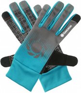 tuinhandschoenen polyester blauw/grijs maat L