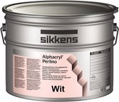 Sikkens Alphacryl Perlino - Afwasbare fluweelachtige isolerende muurverf binnen - 001 Wit - 5 L