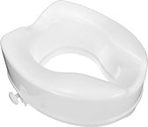 Verhoogde Toiletbril - Toiletverhoging - Toiletbril - Zorgt Voor Al Je Comfort - Veiligheid - Geschikt Voor Elk Toilet - Wit - 10cm