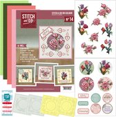 Stitch and Do on Colour 14 - Yvonne Creations - Graceful Flowers