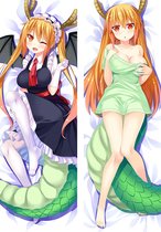 Tohru Miss Kobayashi's Dragon Maid Anime Body Pillow Waifu Hoes Dakimakura Kussen Case 39