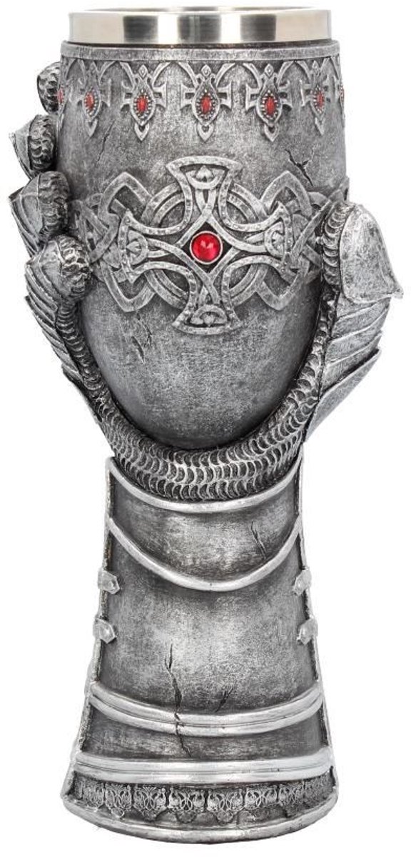 Nemesis Now - Kelk Gauntlet Ridder - Grijs
