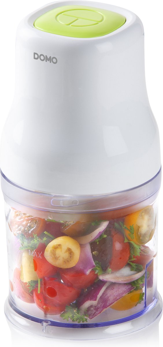 DOMO DO9237MC - Mini Hakmolen - 500 ml - 200 W - Wit