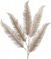 woondecoratie varen 84 cm polyresin champagne